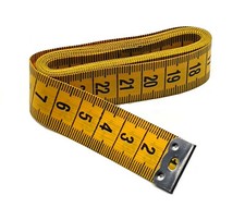 Maßband  Schneidermaßband 150 cm beidseitig bedruckt