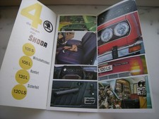 Prospekt Skoda 105  120 ES