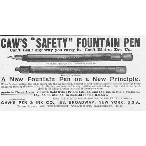Caw safety füllfederhalter - safety,