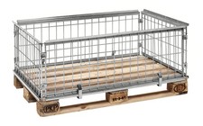 Palettenrahmen Elektro verzinkt 1220x820x420 Kongamek KM080040