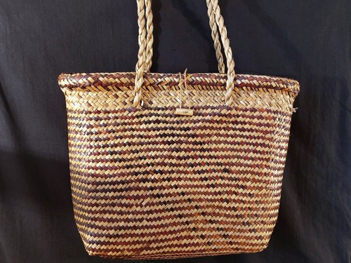 Korb flecht tasche natur - tasche,