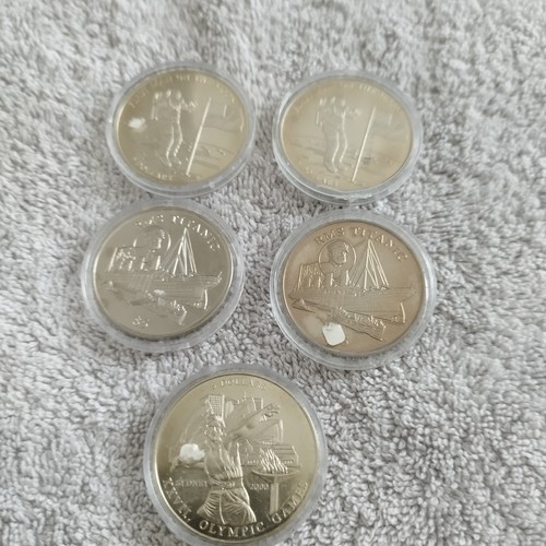 Münze dollar liberia - 5x, 5