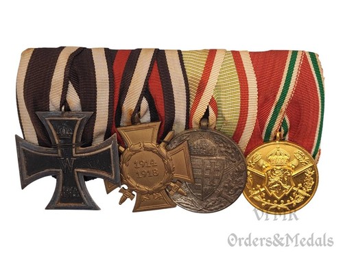 Ordensspange mit - , 4