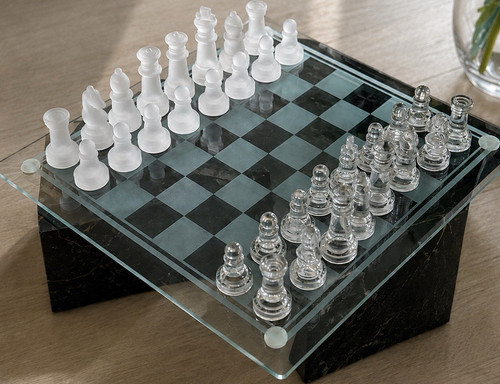Elegantes schachset aus - elegantes,