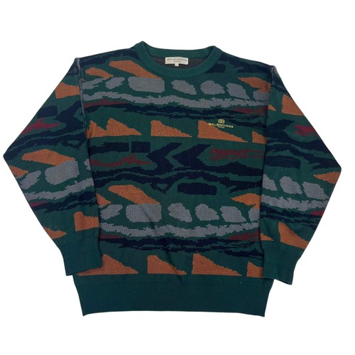 80s balenciaga paris sweater - balenciaga,