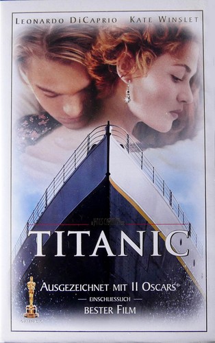 Titanic vhs original - titanic,