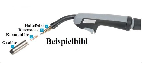 20x kontaktdüse stromdüse - 20x,