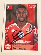 Topps 2020/21 signiert Edimilson Fernandes
