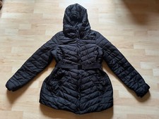 H&M Mama Umstandsjacke M Mantel mit Gürtel Umstandsmode Schwangerschaft schwarz