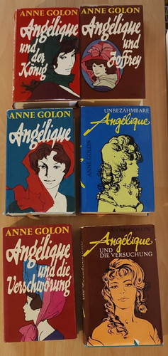 Bücherpaket anne golon - 6, x