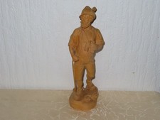 Holzfigur " Jäger mit