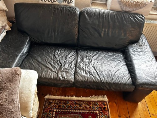 Sofa sitzer leder rolf bens - 2,