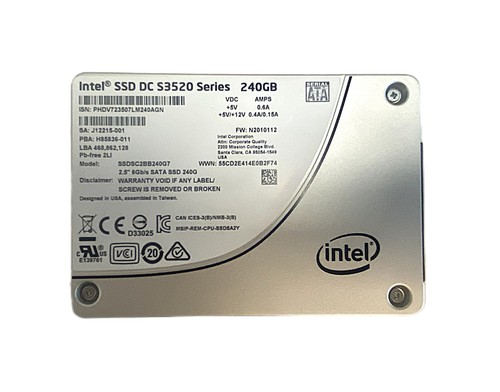 Intel zoll ssd dc - 2,5,