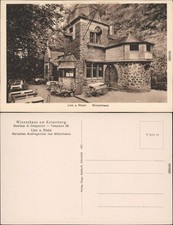 Ansichtskarte Linz am Rhein Partie am Winzerhaus - Kaiserberg  Neuwied  1922