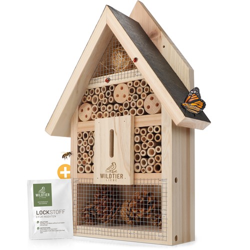 Wildtier liebe insektenhotel - wildtier,