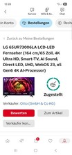 LG TV 65 ZOLL LCD UHD 4K