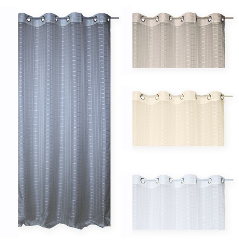 Voile dekoschal ösen gardine - dekoschal,