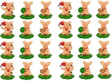 24 Stück Glücksschweine