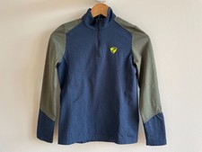 Funktionsshirt, Midlayer, Ziener, Junge, blau, Gr. 152, top Zustand!