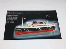 Blechdampfer - Modell  -