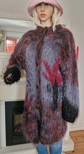 Handarbeit mohair strickjacke - handarbeit,