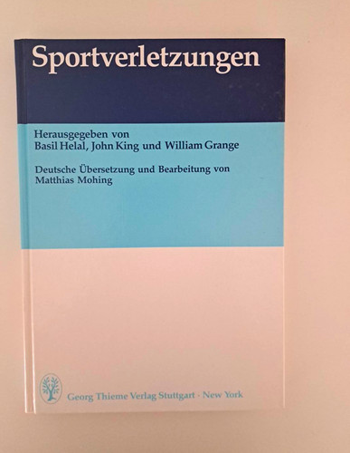 Thieme sportverletzungen - sportverletzungen, |