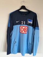 Hertha BSC Trainingspullover Spieler/Trikot Gr.L
