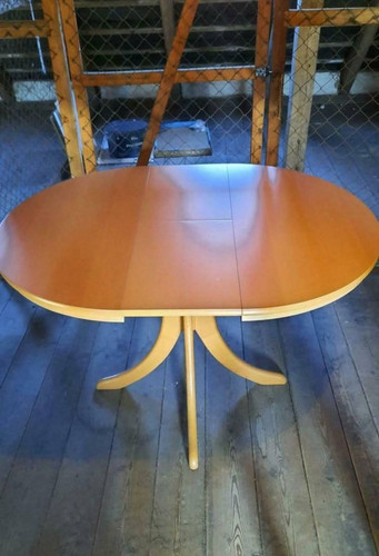 Esstisch ausziehbar oval holz - ausziehbar,
