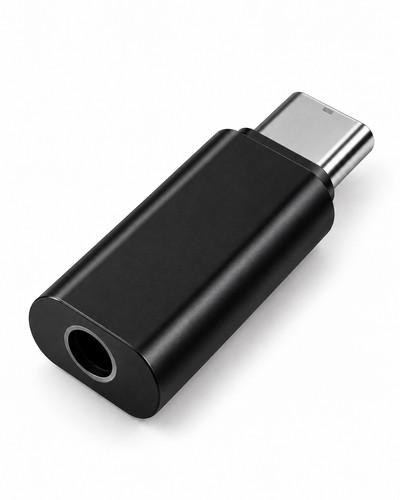 Usb 5mm klinke adapter - usb-c,
