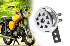 Hupe Signalhorn 12V Simson S50 S51 S70 Enduro Ø 70mm verchromt Gehäusemittelteil