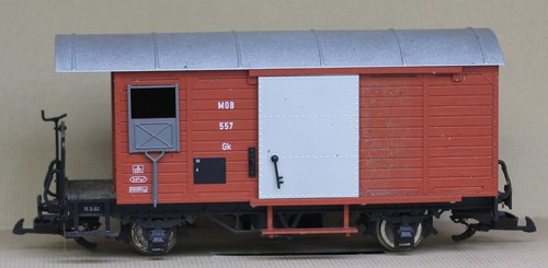 Lgb gauge car from layout - gauge,