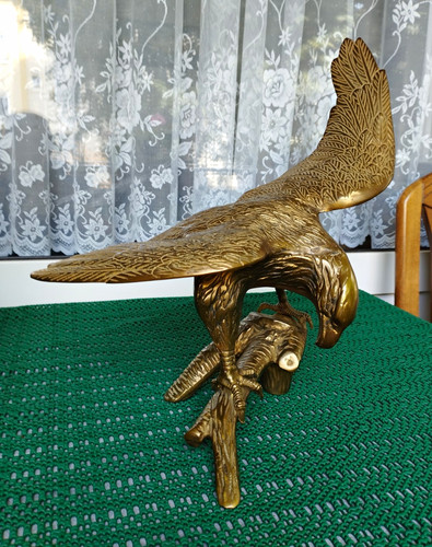 Adler figur goldfarben - adler,