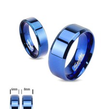 Herren Damen Band Ring