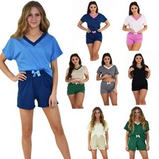 Damen Shorts Pyjama Set kurze