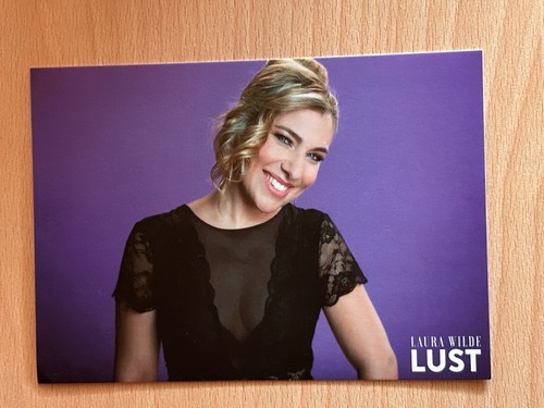 Laura wilde autogrammkarte - laura,