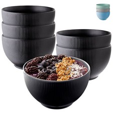 6 Müslischalen Set Keramik