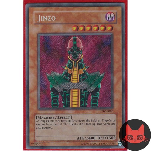 Yugioh jinzo psv e000 secret - yugioh,