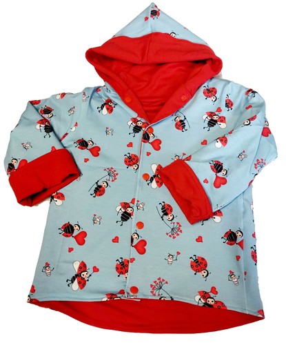 Baby wendejacke marienkäfer - wendejacke,