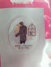 Stickpackung, Karte, Hochzeit