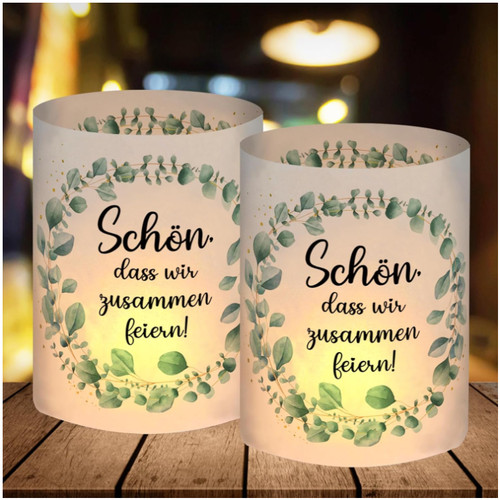 Windlichter tischdeko - windlichter, 12