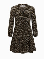 Zara Kleid Leopardenmuster –