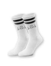 Unisex Socken Heartbeat
