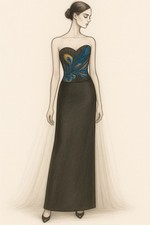 Abendkleid Größe 42 (