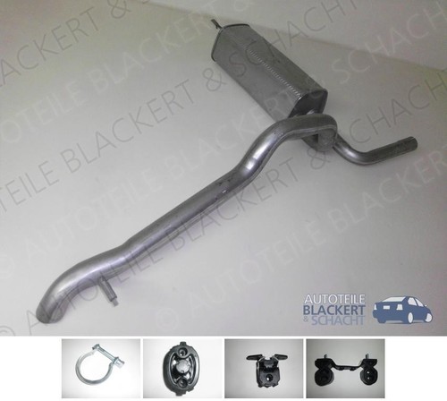 Auspuff endtopf anbauteile - auspuff, +