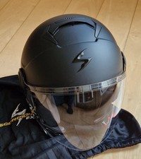 Scorpion Exo-City Jethelm Roller-Helm mit Visier und Sonnenblende Größe S