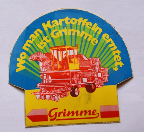Werbe aufkleber grimme - werbe-aufkleber,
