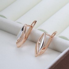 Luxus Damen Ohrringe 585RG