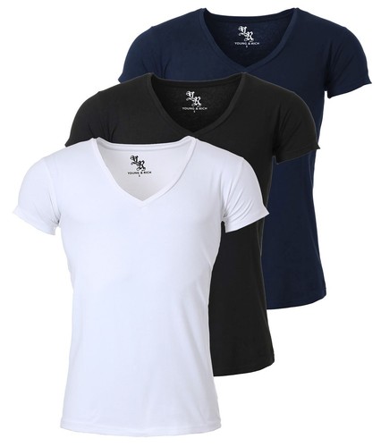 Herren shirt 3erpack young - herren,