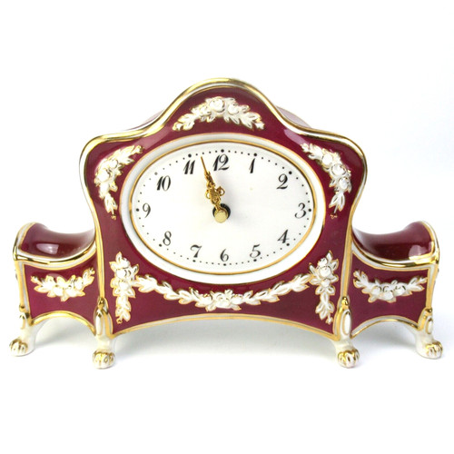 Royal dux porzellan tischuhr - royal,