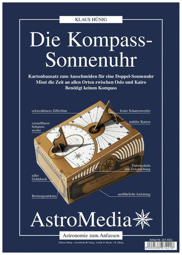 Die kompass sonnenuhr klaus - die, kompass-sonnenuhr